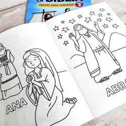 LIBRO PARA COLOREAR HISTORIAS BIBLICAS