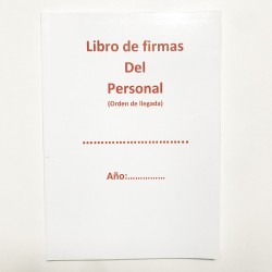 LIBRO DE FIRMA DEL PERSONAL