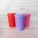 Vasos con Sorbete Colores Surtidos