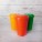 Vasos con Sorbete Colores Surtidos