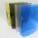Carpeta Plastica Oficio 2 Aros de Colores Transparentes