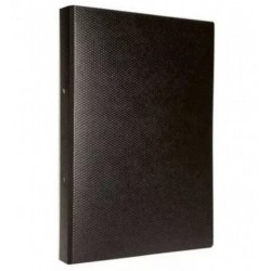 Carpeta Negra Oficio 2 Aros