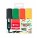 Resaltador Essential pack punta Biselada x4