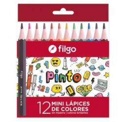 Lapices de Colores Cortos x 12