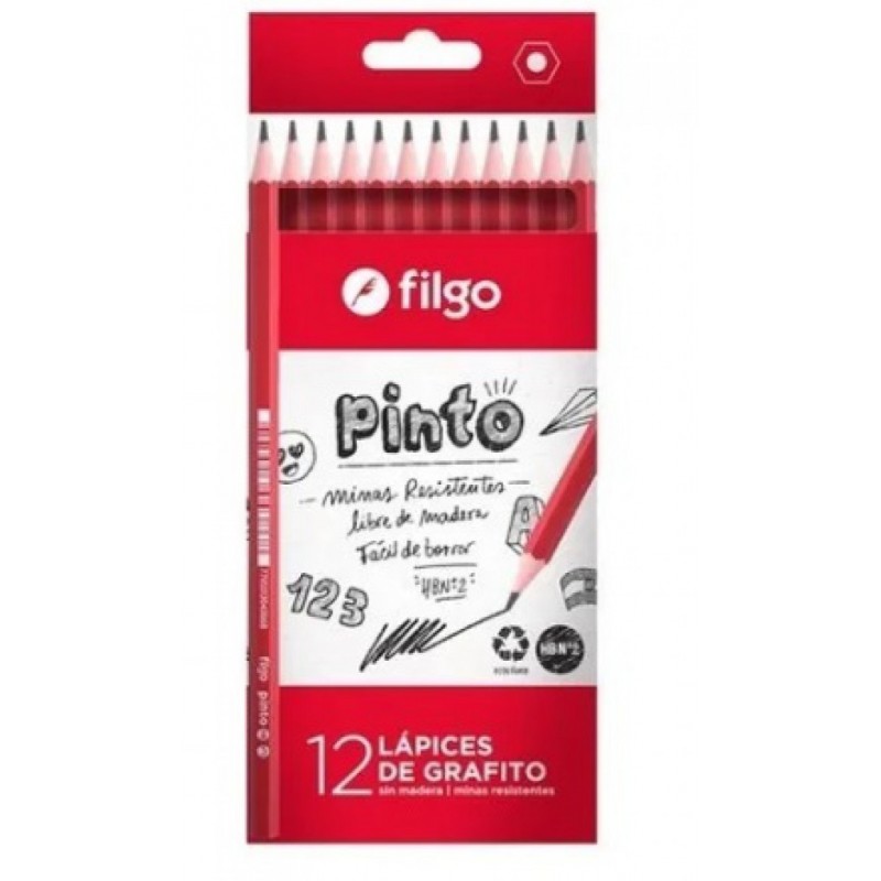 Lapiz Negro x12 FILGO