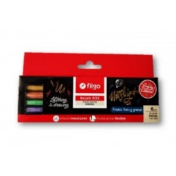 Marcadores Pincel...