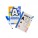 TARJETA CARTAS DIDACTICAS ABC CON FIBRON