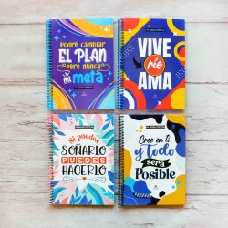 AGENDA A5 PERPETUA FRASES B&N Conv.