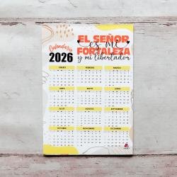 RELIGIOSO CALENDARIO 10X14 CON IMAN