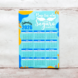 RELIGIOSO CALENDARIO 10X14 CON IMAN