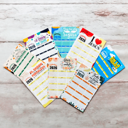 RELIGIOSO CALENDARIO 10X14 CON IMAN