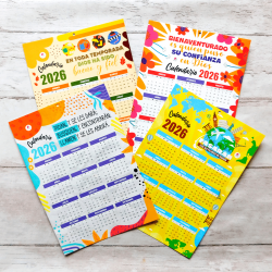 RELIGIOSO CALENDARIO 10X14 CON IMAN