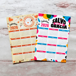 RELIGIOSO CALENDARIO 10X14 CON IMAN