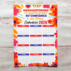 RELIGIOSO CALENDARIO 10X14 CON IMAN