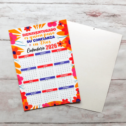 RELIGIOSO CALENDARIO 10X14 CON IMAN