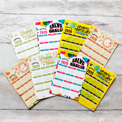 RELIGIOSO CALENDARIO 10X14 CON IMAN