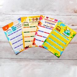 RELIGIOSO CALENDARIO 10X14 CON IMAN