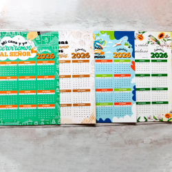 RELIGIOSO CALENDARIO 10X14 CON IMAN