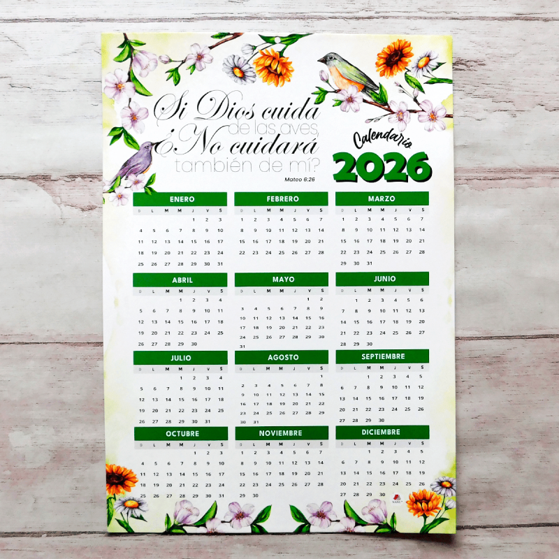 RELIGIOSO CALENDARIO A3 PARA COLGAR