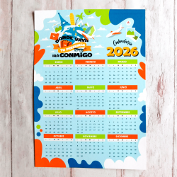 RELIGIOSO CALENDARIO A3 PARA COLGAR