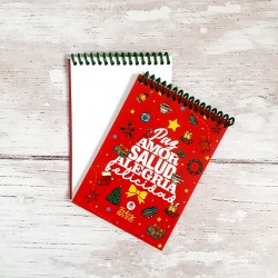 Anotador 10x14 Navidad