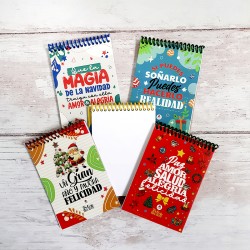 Anotador 10x14 Navidad