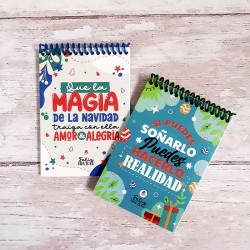 Anotador 10x14 Navidad