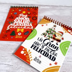 Anotador 10x14 Navidad