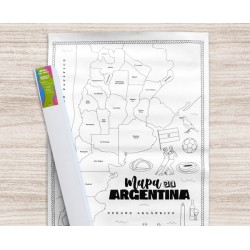 CAJA DE 5 LAMINAS GIGANTE PARA COLOREAR