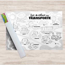 CAJA DE 5 LAMINAS GIGANTE PARA COLOREAR