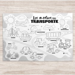 CAJA DE 5 LAMINAS GIGANTE PARA COLOREAR