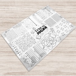 CAJA DE 5 LAMINAS GIGANTE PARA COLOREAR