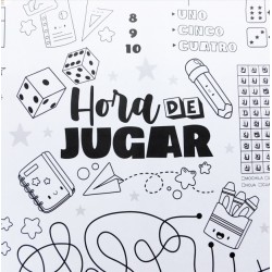 CAJA DE 5 LAMINAS GIGANTE PARA COLOREAR