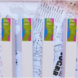 CAJA DE 5 LAMINAS GIGANTE PARA COLOREAR