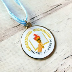 MEDALLA MAS CINTA MENCIONES ESPECIALES VINILO