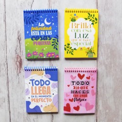 ANOTADORES CON FRASES MOTIVADORAS Conv.