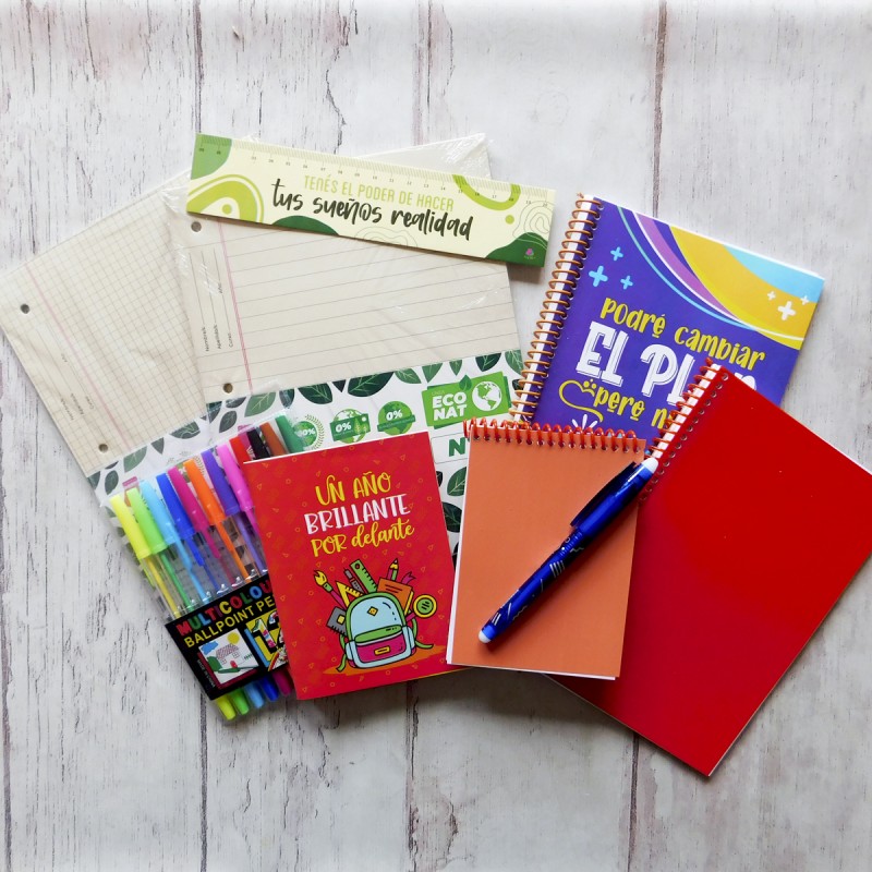 KIT ESCOLAR PARA PRIMARIA 9 UTILES