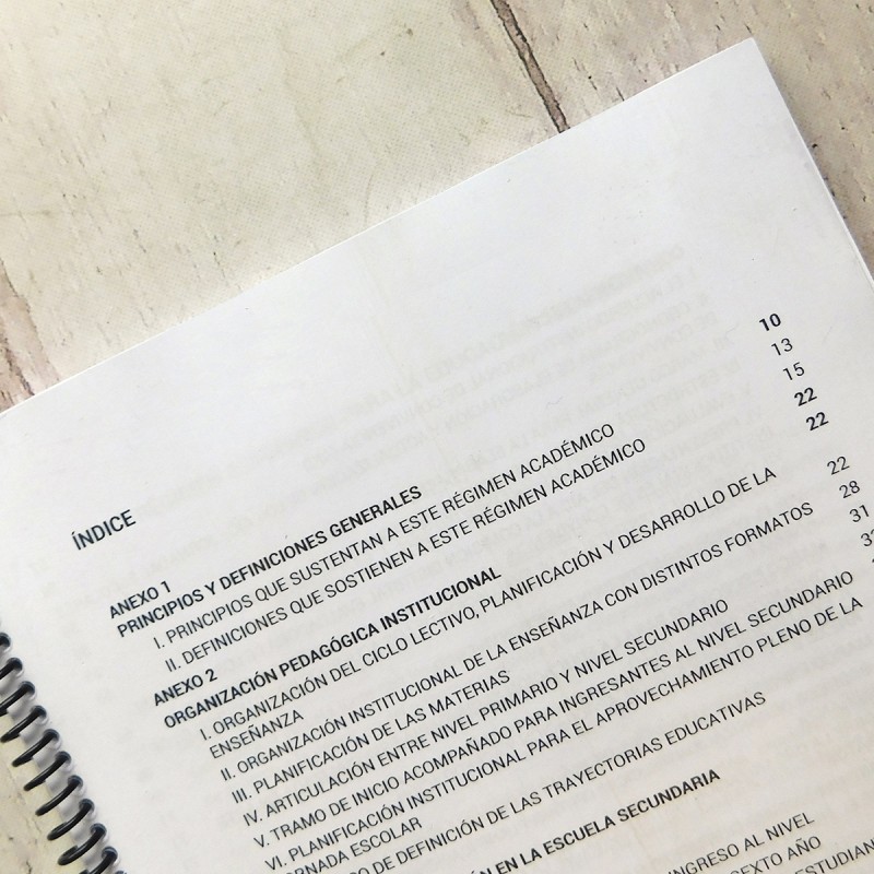 LIBRO REGIMEN ACADEMICO NIVEL SECUNDARIO