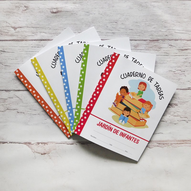 LIBRO CUADERNO TIPO ABC TAREAS