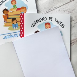 LIBRO CUADERNO TIPO ABC TAREAS