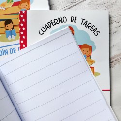 LIBRO CUADERNO TIPO ABC TAREAS