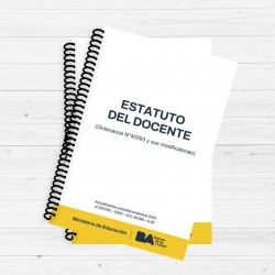 ESTATUTO DOCENTE CABA