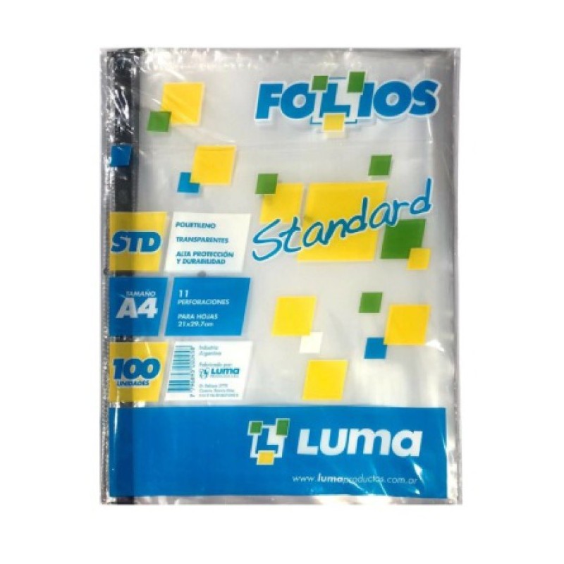 Folios A4 X 100